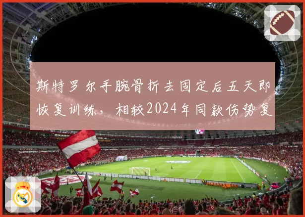 斯特罗尔手腕骨折去固定后五天即恢复训练，相较2024年同款伤势复出进程，阿斯顿马丁称新疗法节省两周
